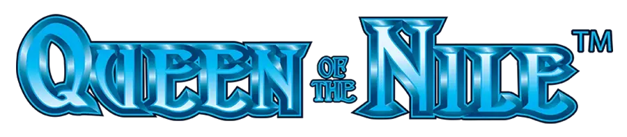 Queen of the Nile slot logo