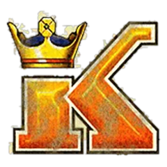 Egyptian-style K card symbol