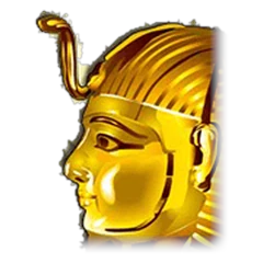 Golden Pharaoh mask symbol
