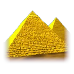 Pyramid scatter symbol